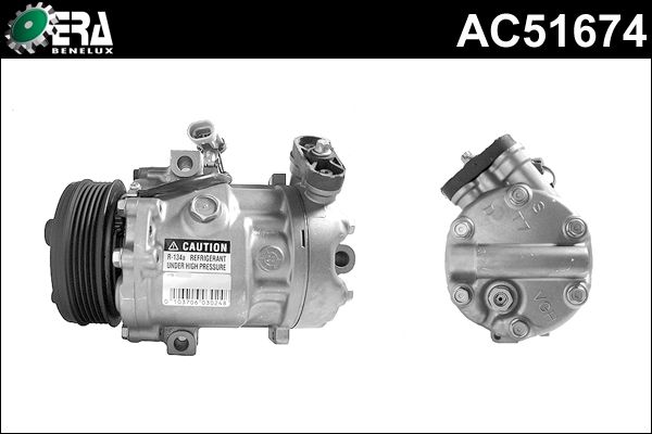 ERA BENELUX Компрессор, кондиционер AC51674